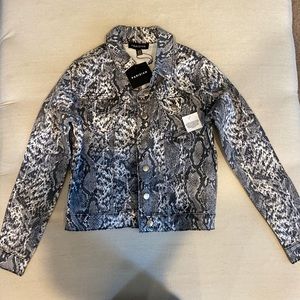 Parisian snake skin jacket